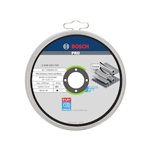 Ayrex Professional Accessories İçin Ayırma Diski Düz Standart Inox Rapido Wa 60 T Bf, 125 Mm, 10-er Paket, 260860