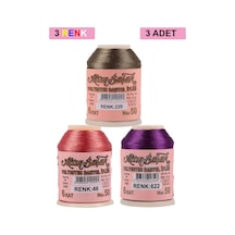 3 Adet Altınbaşak Oya Ve Dantel İpi 20 Gr - Royaleks - No: 046 - 622 - 229