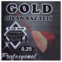 Gold Gd-025 Divan Teli 0.25 Bam Bamlı