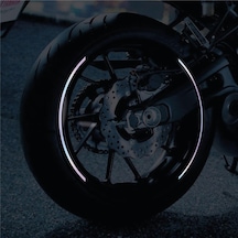 Hologram İkili Jant Sticker Etiket Modeli