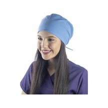 Açık Mavi Emel Tekstil Doktor Hemşire Bone
