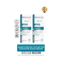 Bioxcin Acnium Karma Ve Yağlı Ciltler İçin Konsantre Bakım Serumu 15 Ml 2 Adet