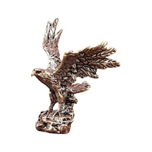 Suntek Kartal Heykelciği Koleksiyon Hediye El Sanatları Antika 4,7x6 Cm