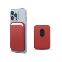 Microsonic Apple Uyumlu iPhone 15 Pro Leather Wallet Magsafe