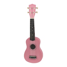 Gonzales Xu2101-Pk Pembe Renk 4 Telli Ukulele Gitar