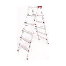 Cömert Alüminyum Çift Çıkışlı 6 Basamaklı Merdiven