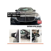 Mercedes W213 2017-2020 E Class Batman Ayna Kapağı Piano Black