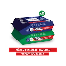Clearmotion Yüzey Temizlik Havlusu (4x100) 400 Yaprak
