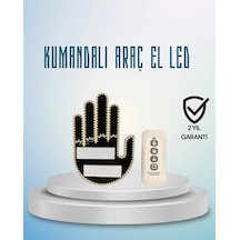 Aracınız İçin Eğlenceli Ve Güvenli İletişim: Led Jest Lambası, Uzaktan Kumandalı, Kolay Montaj Çok Renkli