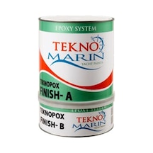 Teknomarin Teknopox Son Kat Boya 1kg Siyah