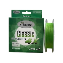 Kendo Classic 4x 150mt 0.18mm 9kg Örgü İp Misina Apple Green