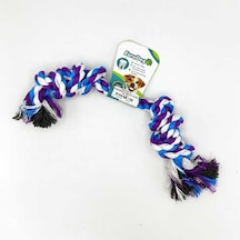 Eurodog - 906 - Diş İpi İki Düğüm Kalın Mor Mavi - Csmo-tex - Bey. 35cm