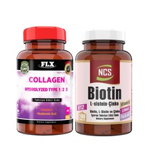 Collagen Tip 1-2-3 Hyaluronik Asit 60 Tablet+Biotin 180 Tablet