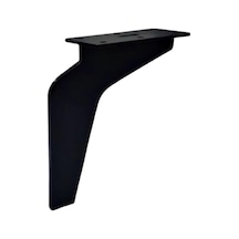 Kartal Ayak Metal 14 Cm Mat Siyah Mobilya Koltuk Ayağı