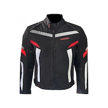 Motoanl Motosiklet Montu 4 Mevsim Full Koruma Özel Oxford 600-d Kumaş Motor Mont Red