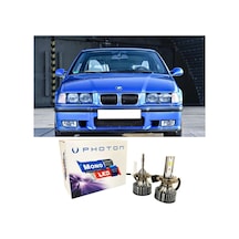 Bmw E36 Led Xenon Uzun Far Ampulü H1 Mono Yeni Seri Beyaz 1990-1995