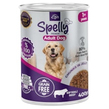 Spelly Biftekli Yetişkin Köpek Maması Konserve 12 x 400 G
