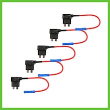 Bezos Standart Bıçak Sigorta Çoklayıcı Fuse Tap 5 Adet Dmc Diğer