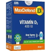 Maxdefend Vitamin D3 400 Iu Oral Sprey 20 Ml