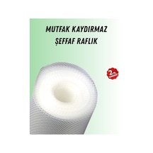 Mey İthalat Şeffaf Mutfak Raflığı Ve Çekmece Kaplaması Kaydırmaz Pvc