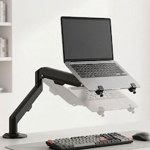 Powermaster Pm-27096 Profesyonel Amortisörlü 2'si 1 Arada Laptop Ve Monitör Standı-209664