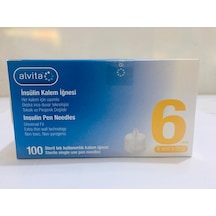 Alvita Kalem İğnesi 6 Mm X 31 G