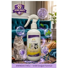 Kedi Kumu Ve Tuvaleti Koku Giderici - Bebek Pudrası Kokulu İdrar Ve Çişi Leke Çıkarıcı Sprey 250 Ml