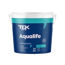 Tek Aqualife Su Bazlı Renkli Ahşap Koruyucu Vernik 2,5 Lt