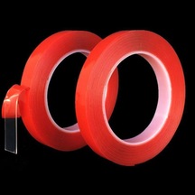 2 Adet 10mm 5 Metre Çift Taraflı Silikonlu Bant