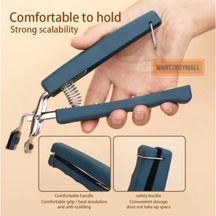 Tabak Tepsi Kelepçesi Yanma Önleyici Çok Renkli