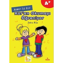 Ahmet ile Elif Kur'an Okumayı Öğren - Zehra Aras - Çınaraltı Yayınları