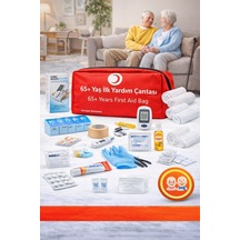 65+ Yaş İlk Yardım Çantası, 65+ Yaş Acil Durum Çantası 50 Parça