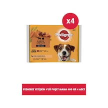 Pedigree Multipack Karışık Etli Pouch Yetişkin Köpek Maması 4 x 100 G