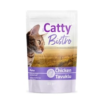 Catty Bistro Tavuklu Yetişkin Kedi Konservesi 85 Gr