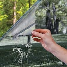 Güvenlik Cam Film Siyah Amerikan Çizilmez Orta Ton 75 Cm X 8 Metr