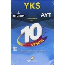 YKS AYT 10 Fasikül Deneme- Aydın Yayınları