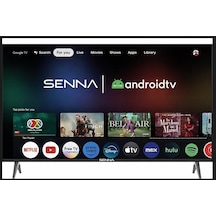 Senna 32WF7500H 32" 82 Ekran Uydu Alıcılı HD Frameless WhaleOS Android 10 LED TV