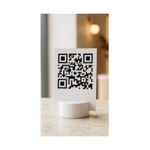 Qr Kod Ve Menü Standı Masaüstü Tutucu