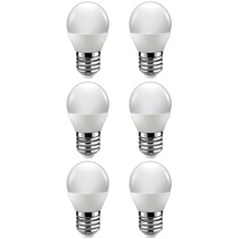 Cata Ct-4232 6w E27 Duylu Mini Led Ampul 3200k - Sarı Işık 6 Adet