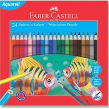 Faber Castell Sulu Boya Kalemi Aquarel 24 Renk