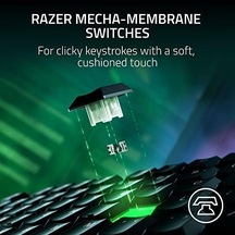 Ornata V3 Tenkeyless - Kompakt Düşük Profil Oyun Klavyesi Meka-membran Anahtarlar, Özel Medya Tuşları, Manyetik Yumuşak Dokunuşlu Bilek Desteği Tr Düzeni Siyah