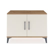 Arges Şifonyer Tek Raflı 2 Kapaklı 88x30x64 Çam-aytaşı Çam
