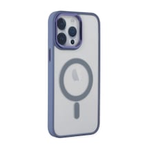 Newface - 698 - İphone 14 Pro Kılıf Room Magneticsafe Silikon - - Matxzngz - Sierra Blue