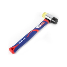Workpro Wp241036 40mm Fiberglas Saplı Çift Başlı Hassas Lastik Çekiç