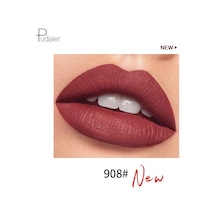 Mini Kapsül Mat Sıvı Ruj Su Geçirmez Kırmızı Kadife Dudak Makyaj Dövme Uzun 908 Pembe