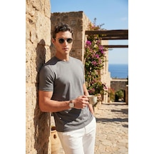 Buratti Erkek T Shirt 5904063 Açık Haki Açık Haki