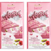 Beyoğlu Angel Hair Pişmaniye Ve Antep Fıstık Dolgulu Frambuazlı Çikolata 170 Gr. X 2 Adet
