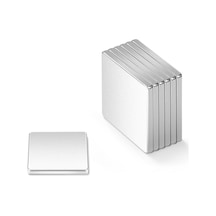 Neodyum Mıknatıs Kare 10x10x1 Mm - 50 Adet