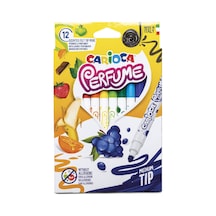 Carioca Kokulu Keçeli Boya Kalemi, 12'li