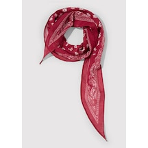 Mavi - Baskılı Bandana 1913900-70390 Kırmızı